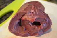 christmas 2013, apricot cake, pan-fried heart 078