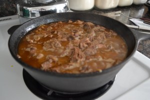 smoked pork shank, rum cake, tamales, dance, christmas 062