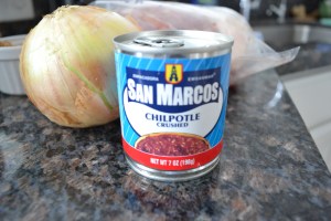 venison roast end, quail ingredients, pork roast 006